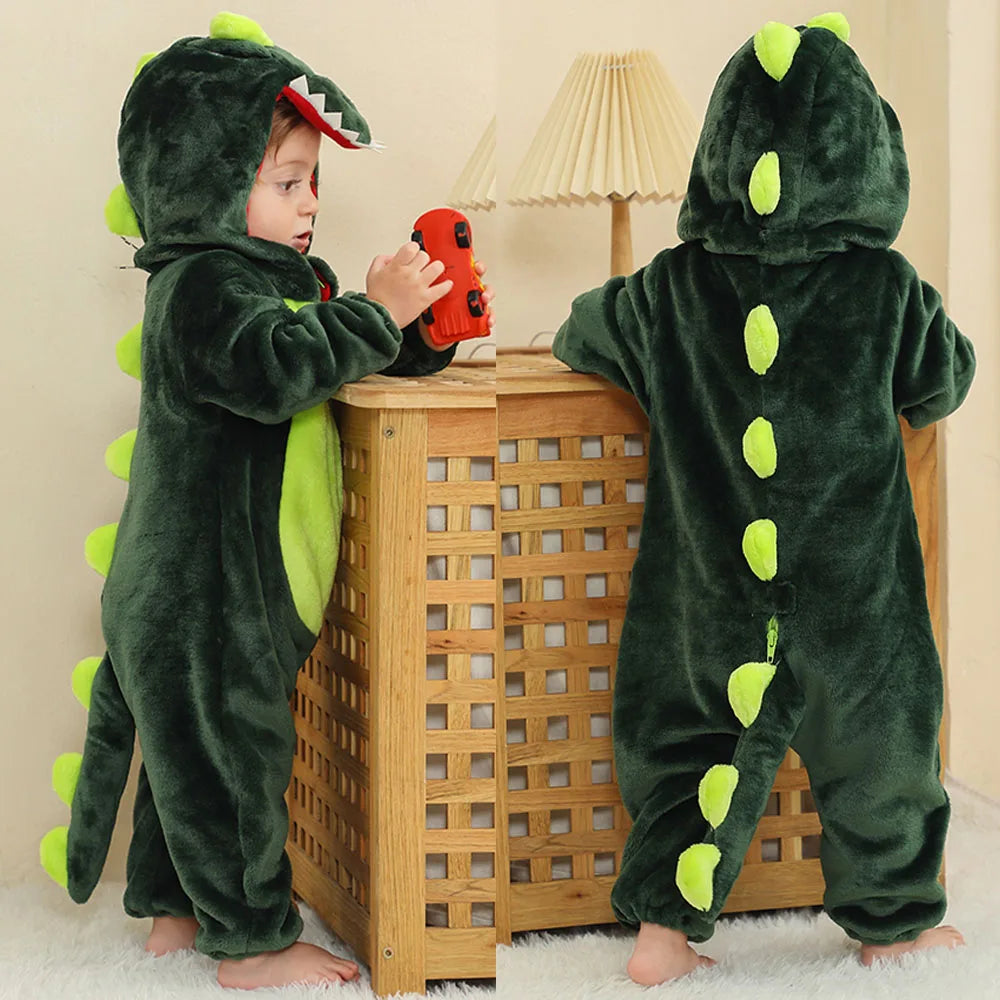 Baby Warm Animal Romper
