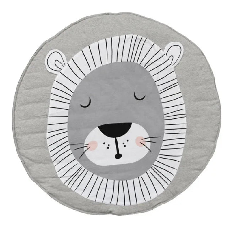 New Cotton Round three-dimensional animal carpet game blanket baby crawling mat baby crawling mat game house decoration