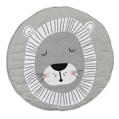 New Cotton Round three-dimensional animal carpet game blanket baby crawling mat baby crawling mat game house decoration