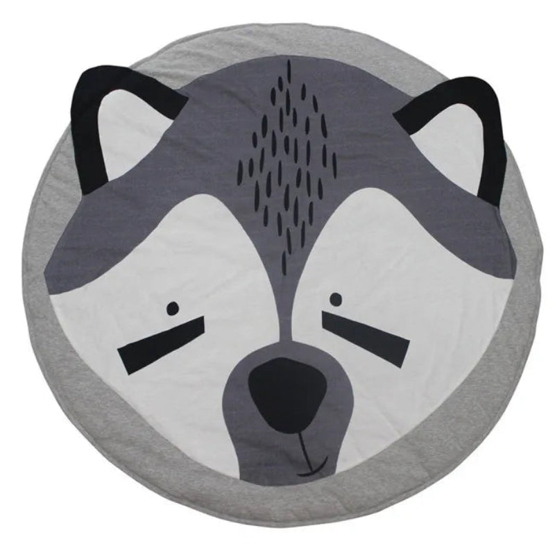 New Cotton Round three-dimensional animal carpet game blanket baby crawling mat baby crawling mat game house decoration