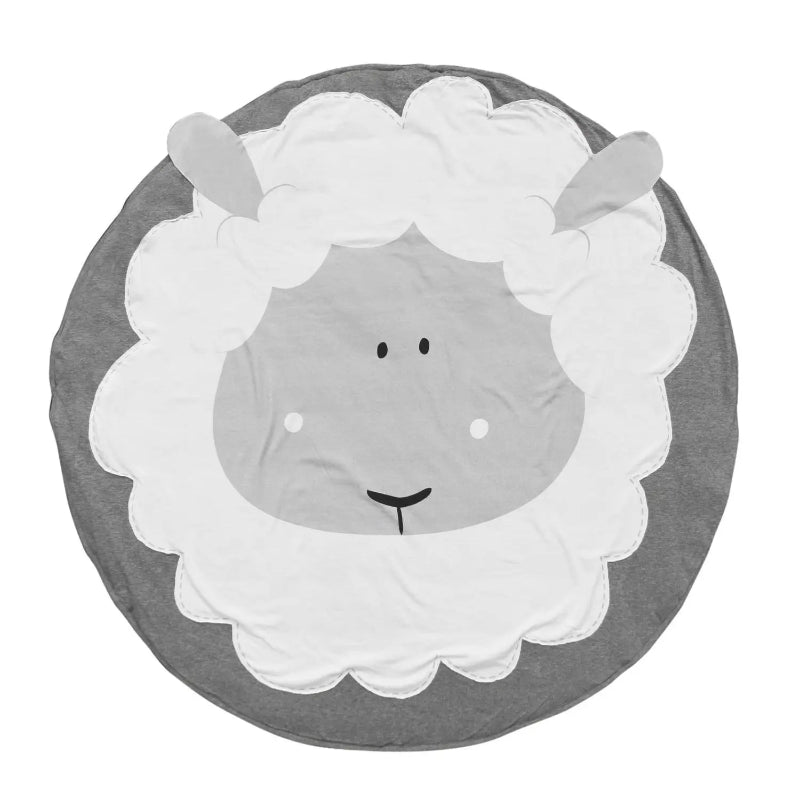 New Cotton Round three-dimensional animal carpet game blanket baby crawling mat baby crawling mat game house decoration