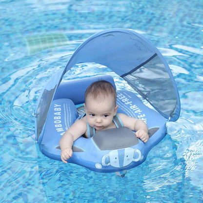 Baby Swim Float Non-inflatable Baby Swimming Float Ring Waterproof Kids Swim Trainer for 3-24 Months Baby Boys Girls