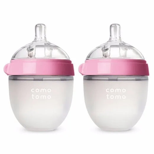 Silicone Baby Bottle Set