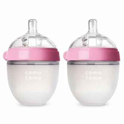 Silicone Baby Bottle Set