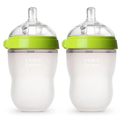 Silicone Baby Bottle Set