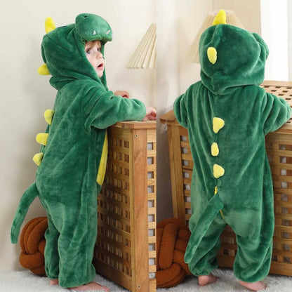 Baby Warm Animal Romper