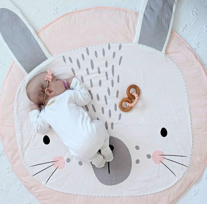 New Cotton Round three-dimensional animal carpet game blanket baby crawling mat baby crawling mat game house decoration