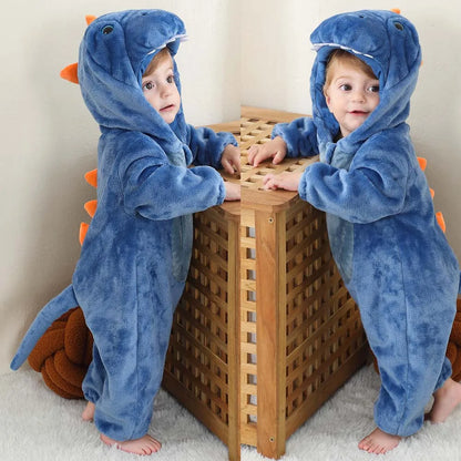 Baby Warm Animal Romper