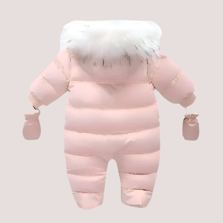 Ircomll Thick Warm Infant Baby Jumpsuit Hooded Inside Fleece Boy Girl Winter Autumn Overalls Children Outerwear Kids Snowsuit