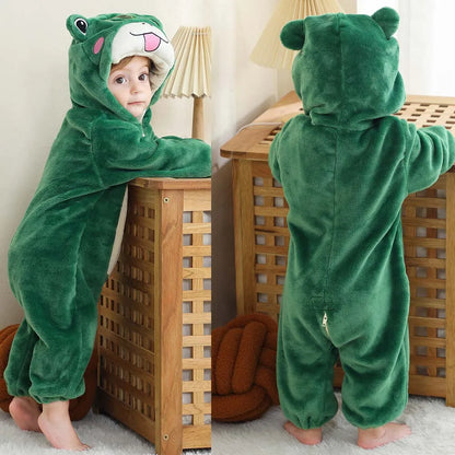Baby Warm Animal Romper