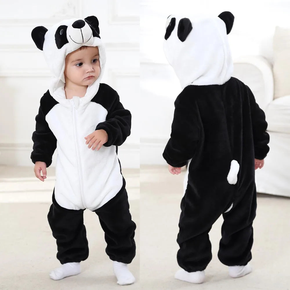 Baby Warm Animal Romper