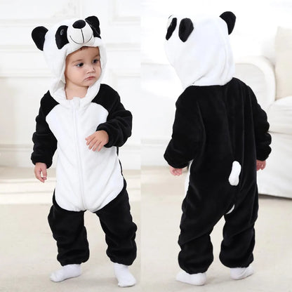 Baby Warm Animal Romper