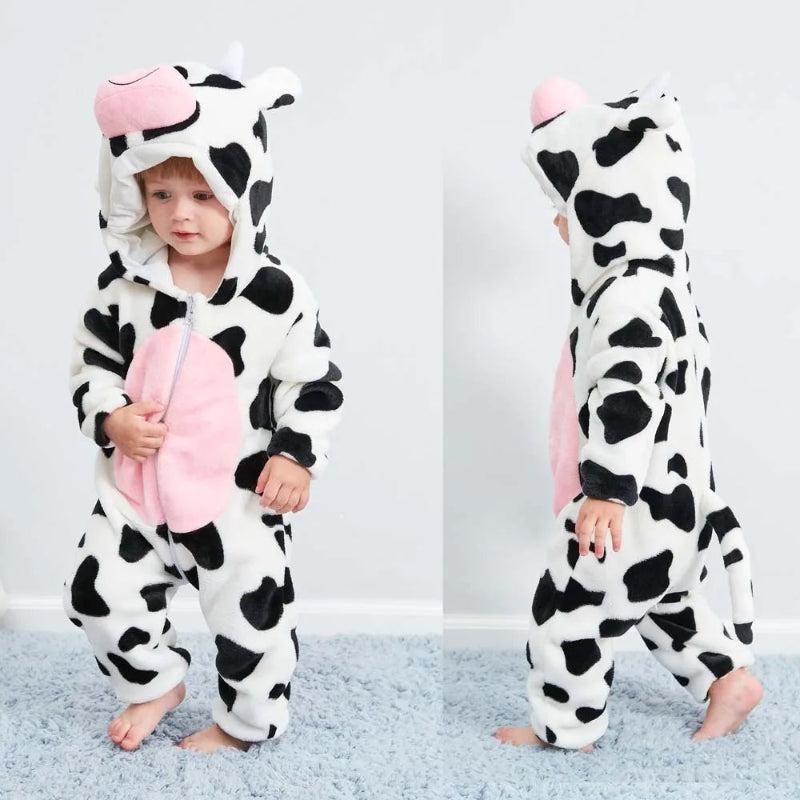 Baby Warm Animal Romper