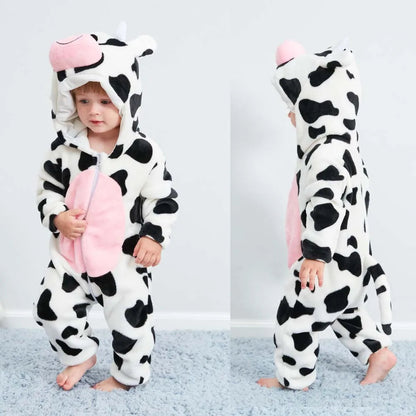 Baby Warm Animal Romper