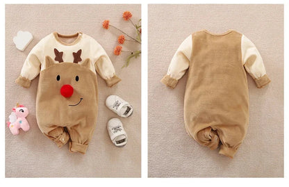 Comfortable Christmas Baby Jumpsuit