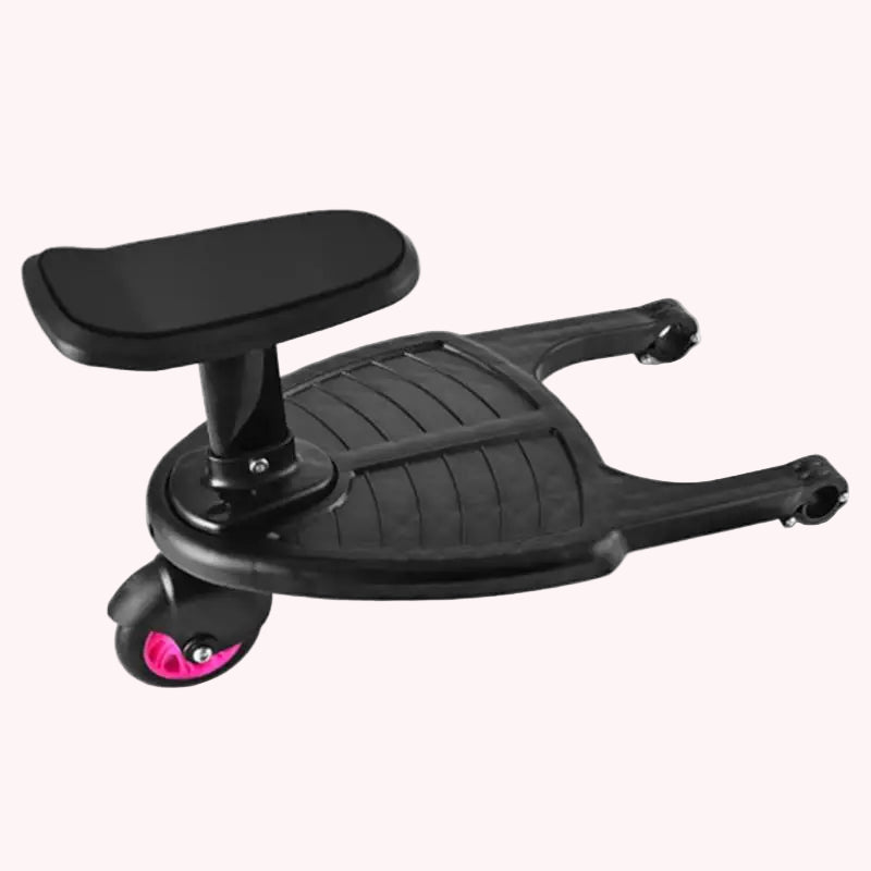 Children Stroller Pedal Adapter Stroller Accessorie Second Children Auxiliary Trailer Twins Scooter Kid Standing Plate with Seat