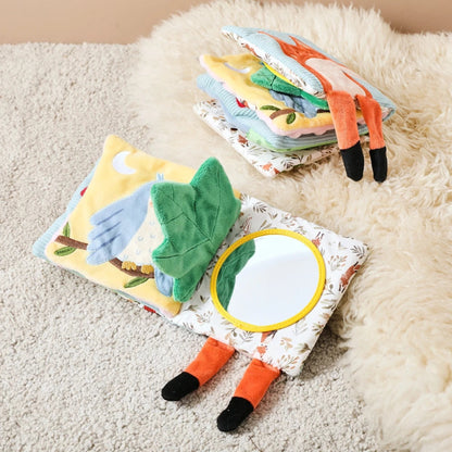 Baby Toys Cloth Book Infant Early Educational Baby 0 12 Months Sensory Toys Soft Books Toys Fluffy Cartoon Elephant Books Toys