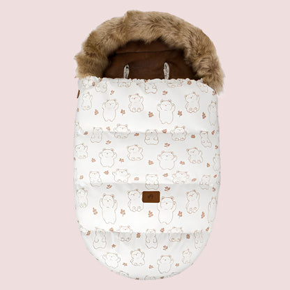 0-24Months Baby Carriage Sack Winter Warm Thicker Envelope For Discharge Stroller Footmuff Universal Pram Cover Accessories