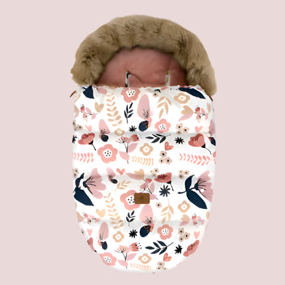 0-24Months Baby Carriage Sack Winter Warm Thicker Envelope For Discharge Stroller Footmuff Universal Pram Cover Accessories