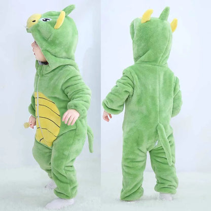 Baby Warm Animal Romper
