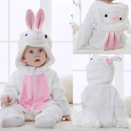 Baby Warm Animal Romper