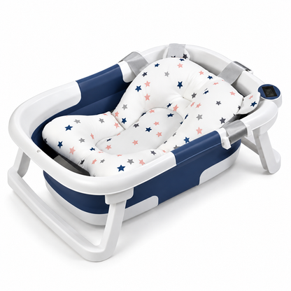 Baby Bath Tub - Foldable, Portable and Temperature Sensing