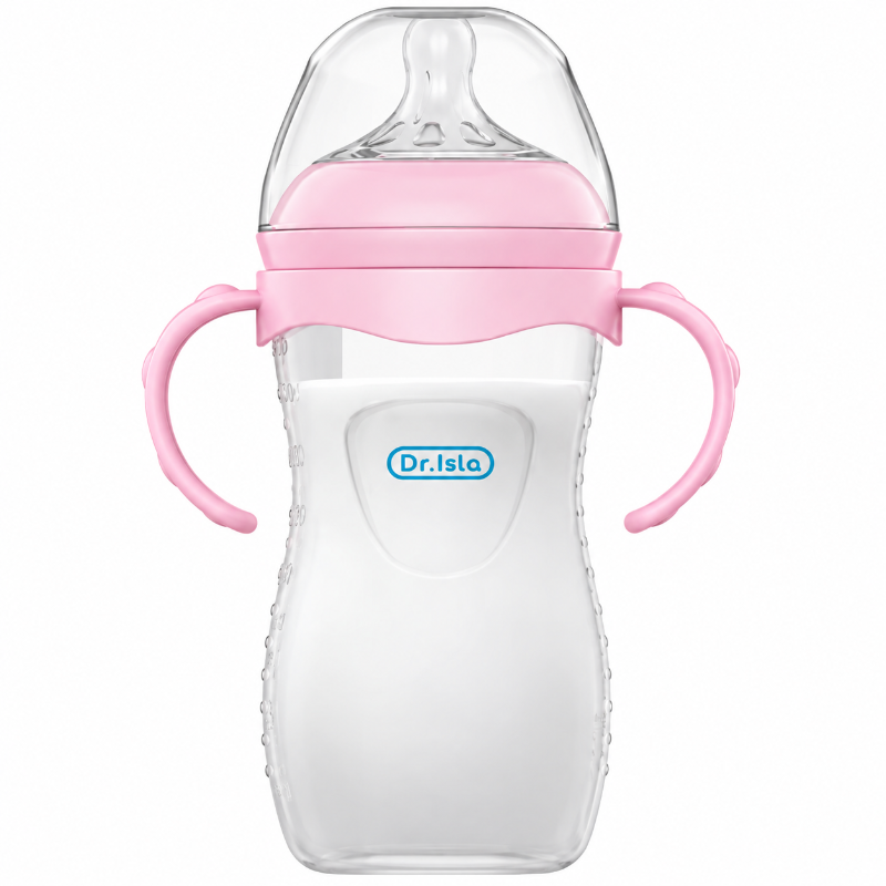 Baby Bottle 330ml BPA-Free Soft Silicone Easy Grip