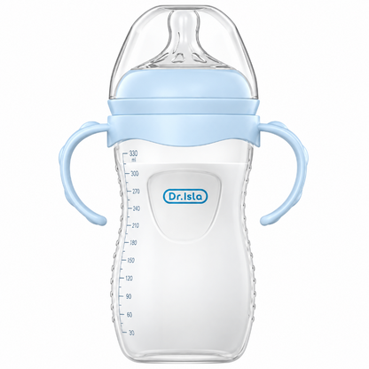 Baby Bottle 330ml BPA-Free Soft Silicone Easy Grip