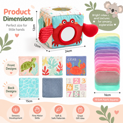 Sensory Toys for Babies - Soft and Interactive | CE Certified